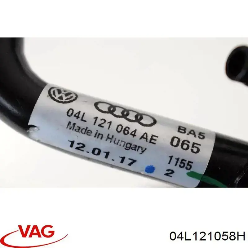Mangueira (cano derivado) do sistema de esfriamento VAG 04L121058H preço, a partir de 19,58 USD