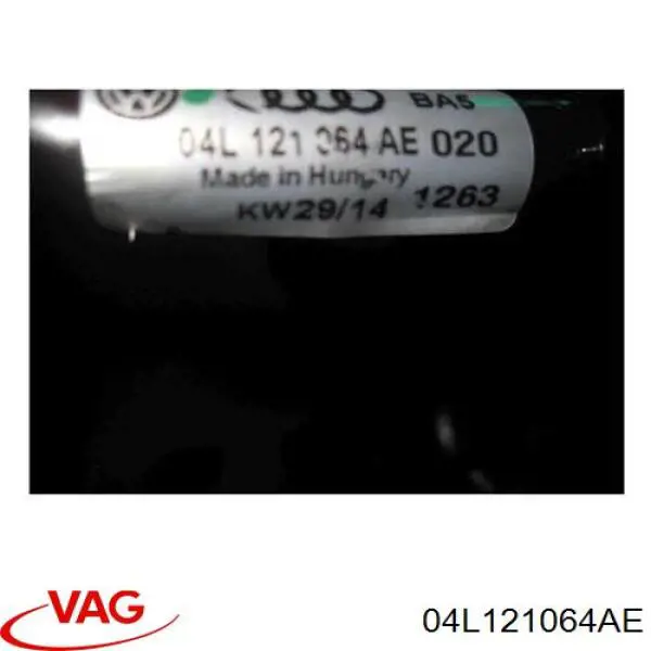 Mangueira (cano derivado) do sistema de esfriamento VAG 04L121064AE preço, a partir de 64,48 USD