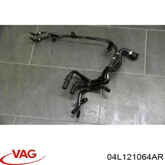 Mangueira (cano derivado) do sistema de esfriamento VAG 04L121064AR preço, a partir de 71,56 USD