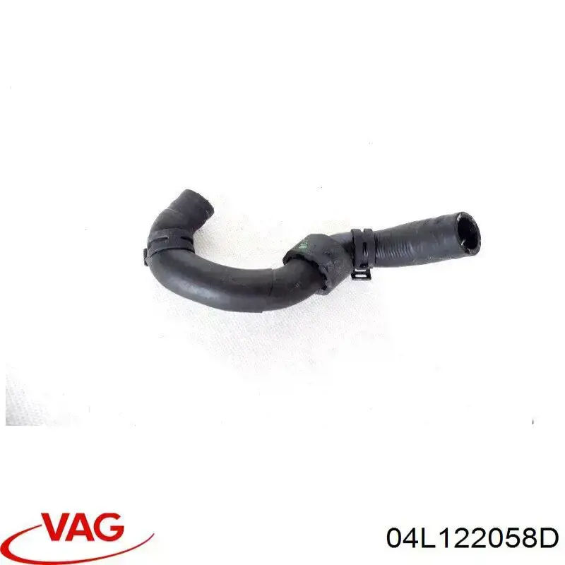 04L122058D VAG Mangueira (cano derivado) do sistema de esfriamento