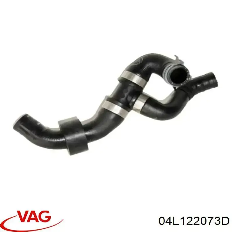 04L122073D VAG Mangueira (cano derivado) do sistema de esfriamento