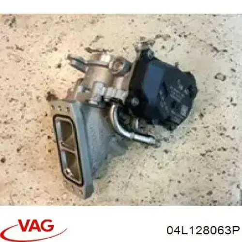 04L128063P VAG Válvula de borboleta montada
