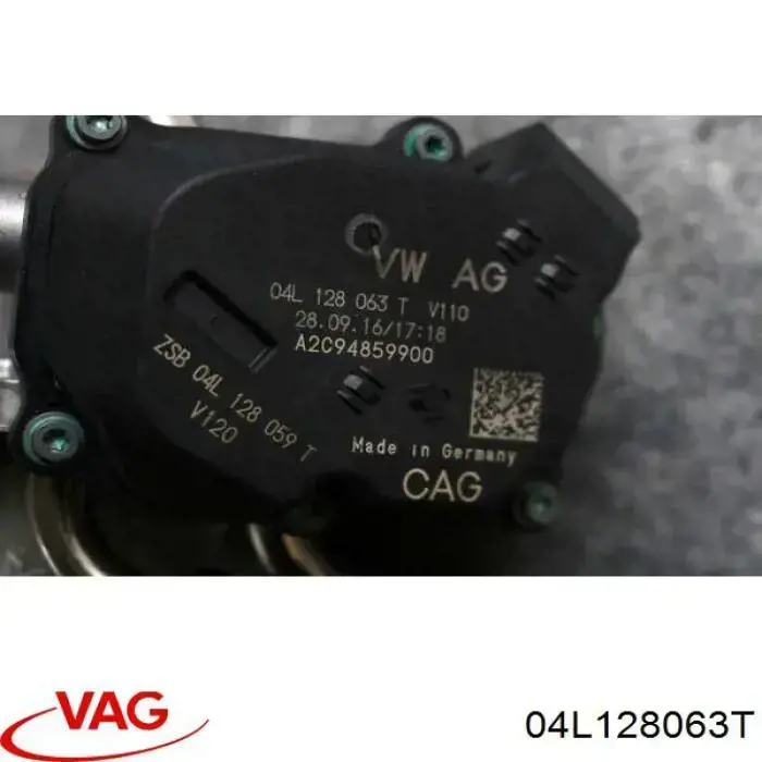 Válvula de borboleta montada VAG 04L128063T preço, a partir de 254,98 USD