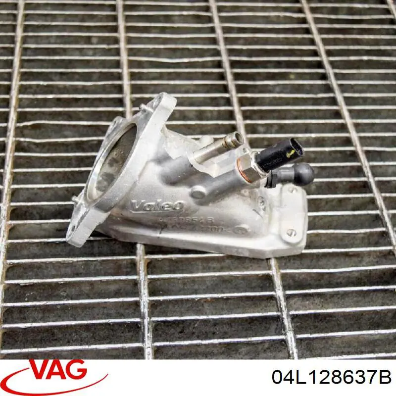 04L128637B VAG Cano derivado de ar, da válvula de borboleta