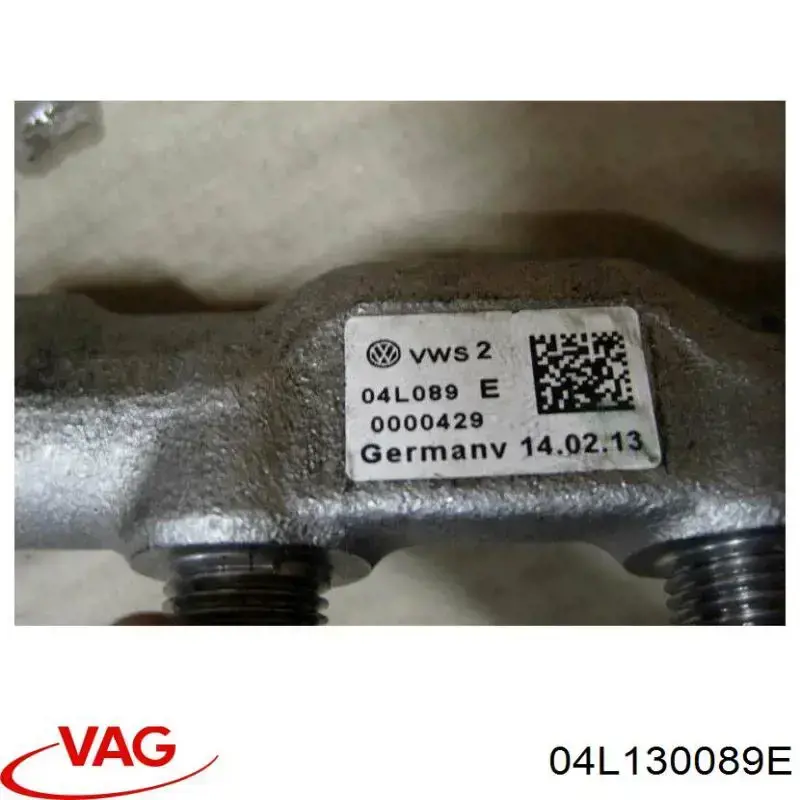 Distribuidor de combustível (rampa) VAG 04L130089E preço, a partir de  