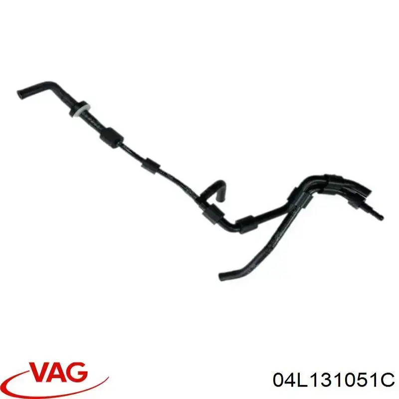 4L131051C VAG Cano derivado do sistema de recirculação dos gases de escape EGR