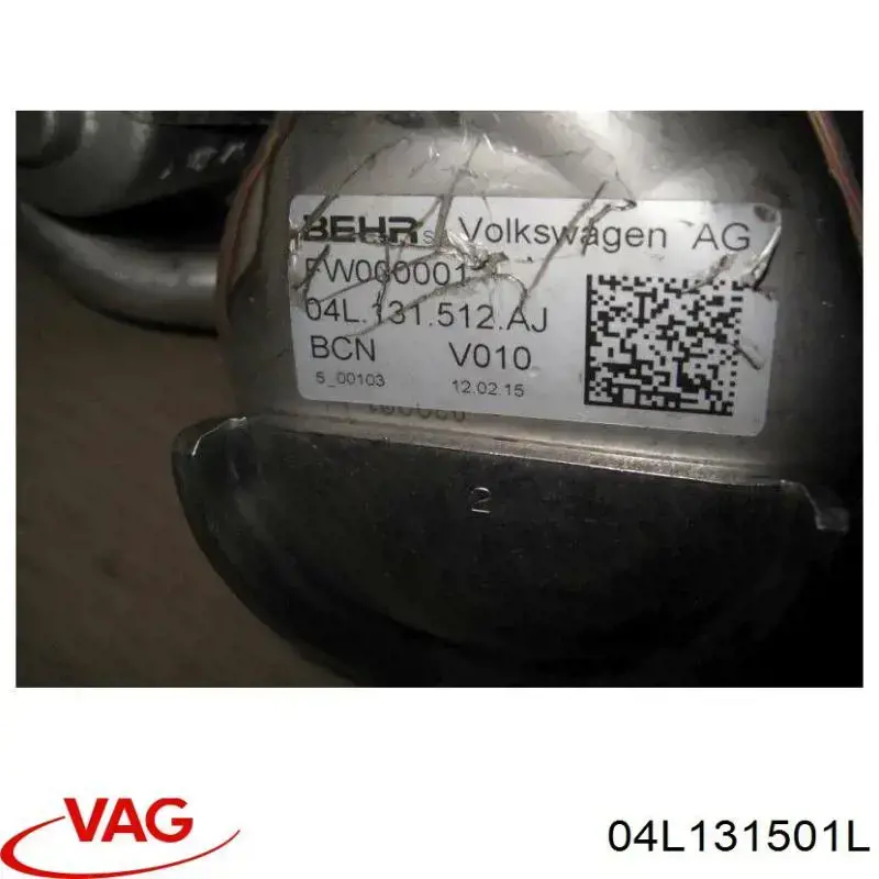 Válvula EGR de recirculação dos gases VAG 04L131501L preço, a partir de 163,45 USD