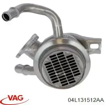 Compre 04L131512AA VAG Radiador do sistema EGR de recirculação dos gases de escape