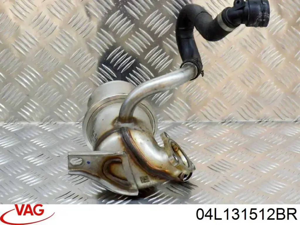Compre 04L131512BR VAG Radiador do sistema EGR de recirculação dos gases de escape