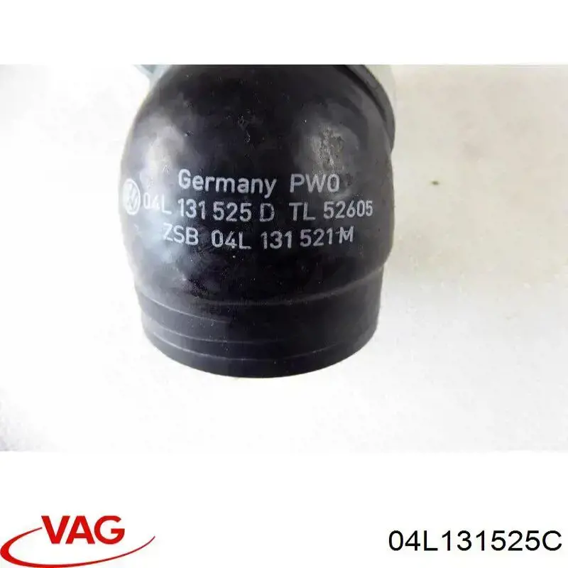 Cano derivado do sistema de recirculação dos gases de escape EGR VAG 04L131525C preço, a partir de 21,29 USD