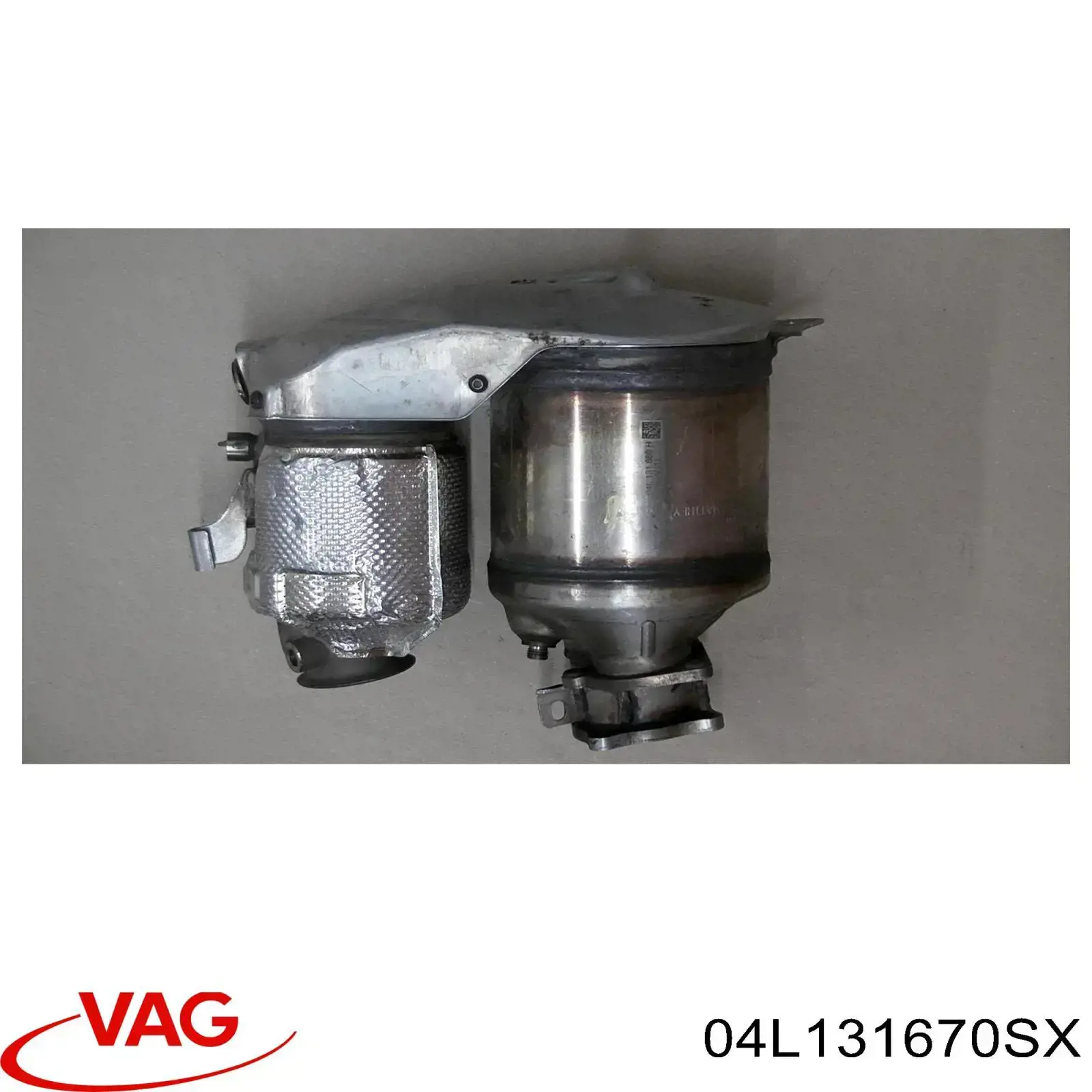 04L131669HX VAG Filtro de partículas do sistema dos gases de escape