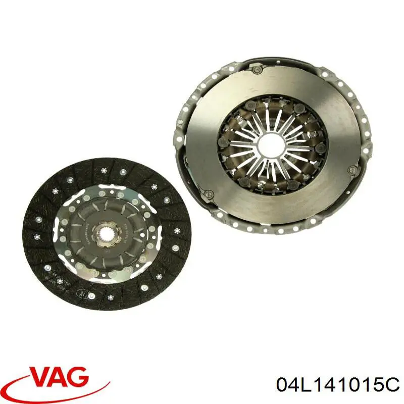 Compre 04L141015C VAG Kit de embraiagem (3 peças)