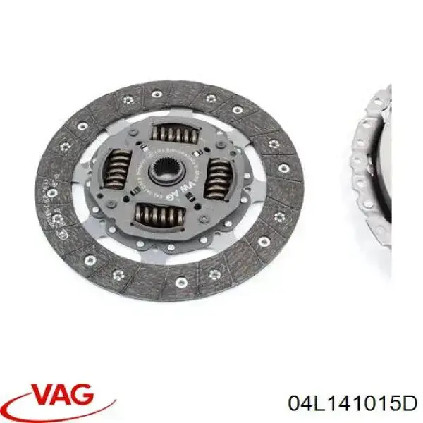 Kit de embraiagem (3 peças) VAG 04L141015DX preço, a partir de 129,12 USD