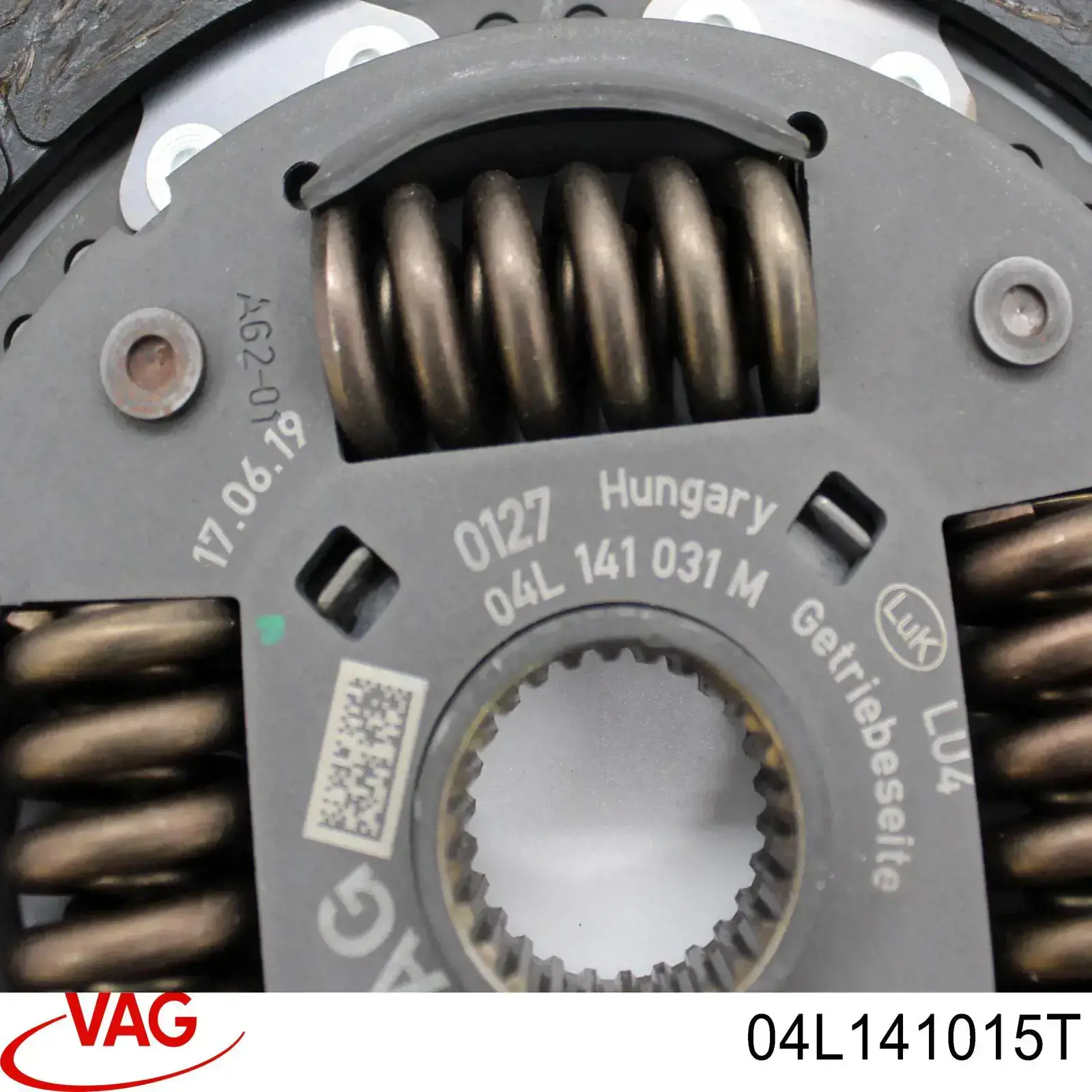04L141015T VAG Kit de embraiagem (3 peças)
