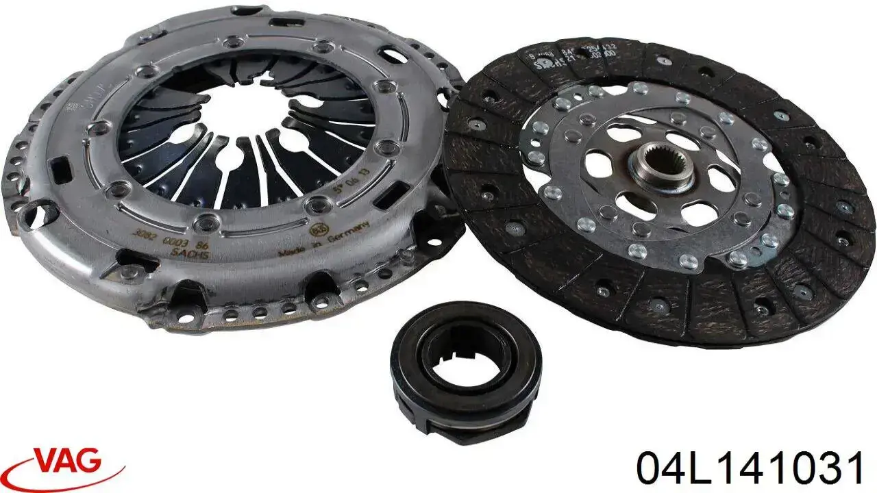 04L141031 VAG Disco de embraiagem