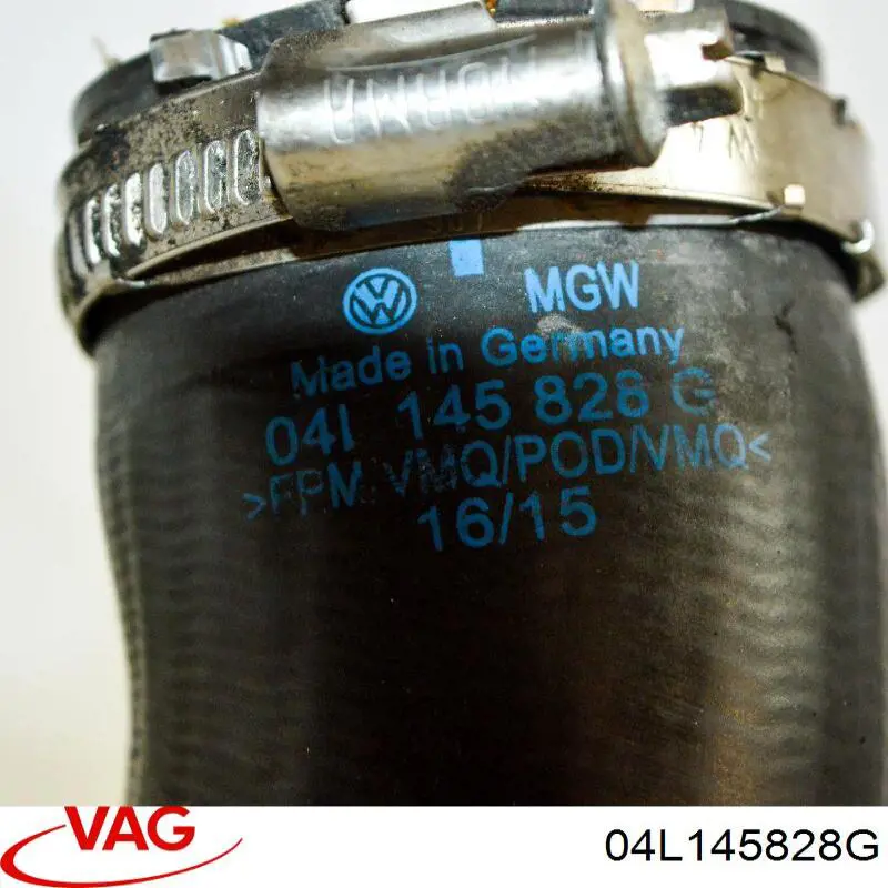Mangueira (cano derivado) de intercooler 04L145828G VAG