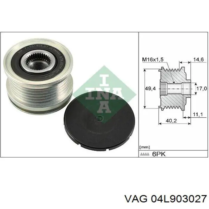 Gerador VAG 04L903027 preço, a partir de 102,43 USD