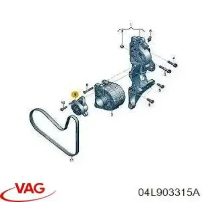 Reguladora de tensão da correia de transmissão VAG 04L903315A preço, a partir de 45,97 USD