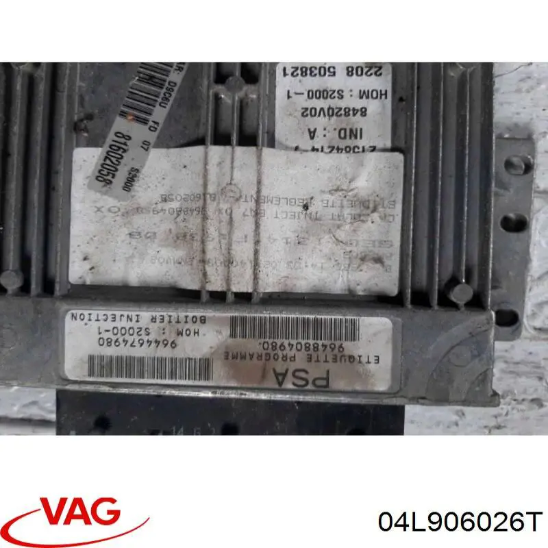 04L906026T VAG Módulo de direção (Centralina eletrônica) de motor