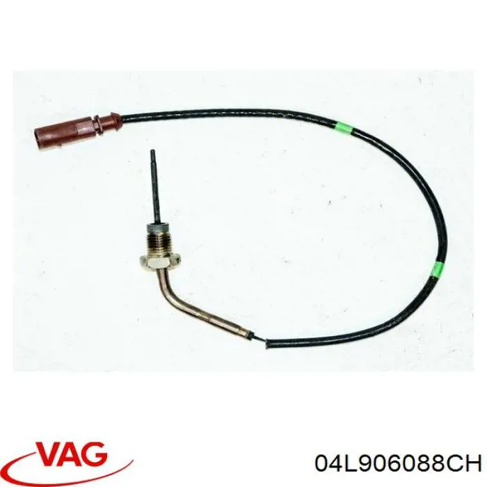 04L906088CH VAG Sensor de temperatura dos gases de escape (GE), antes de filtro de partículas diesel