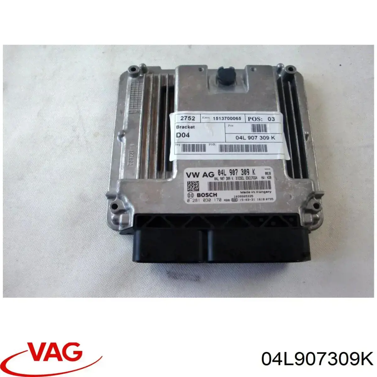  VAG 04L907309K preço, a partir de 185,58 USD