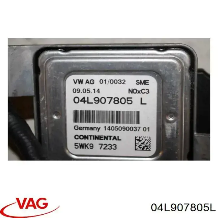Sensor de óxidos de nitrogênio NOX VAG 04L907807DL preço, a partir de 298,39 USD