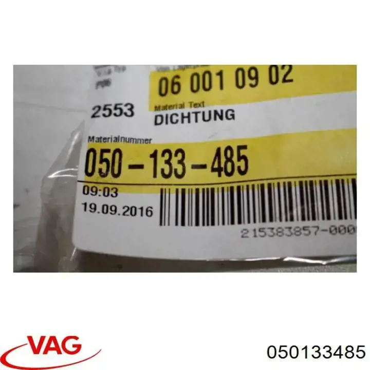 Compre 050133485 VAG Vedante de tubo coletor de admissão