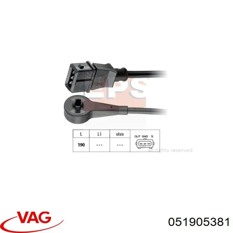  VAG 051905381 preço, a partir de 43,21 USD