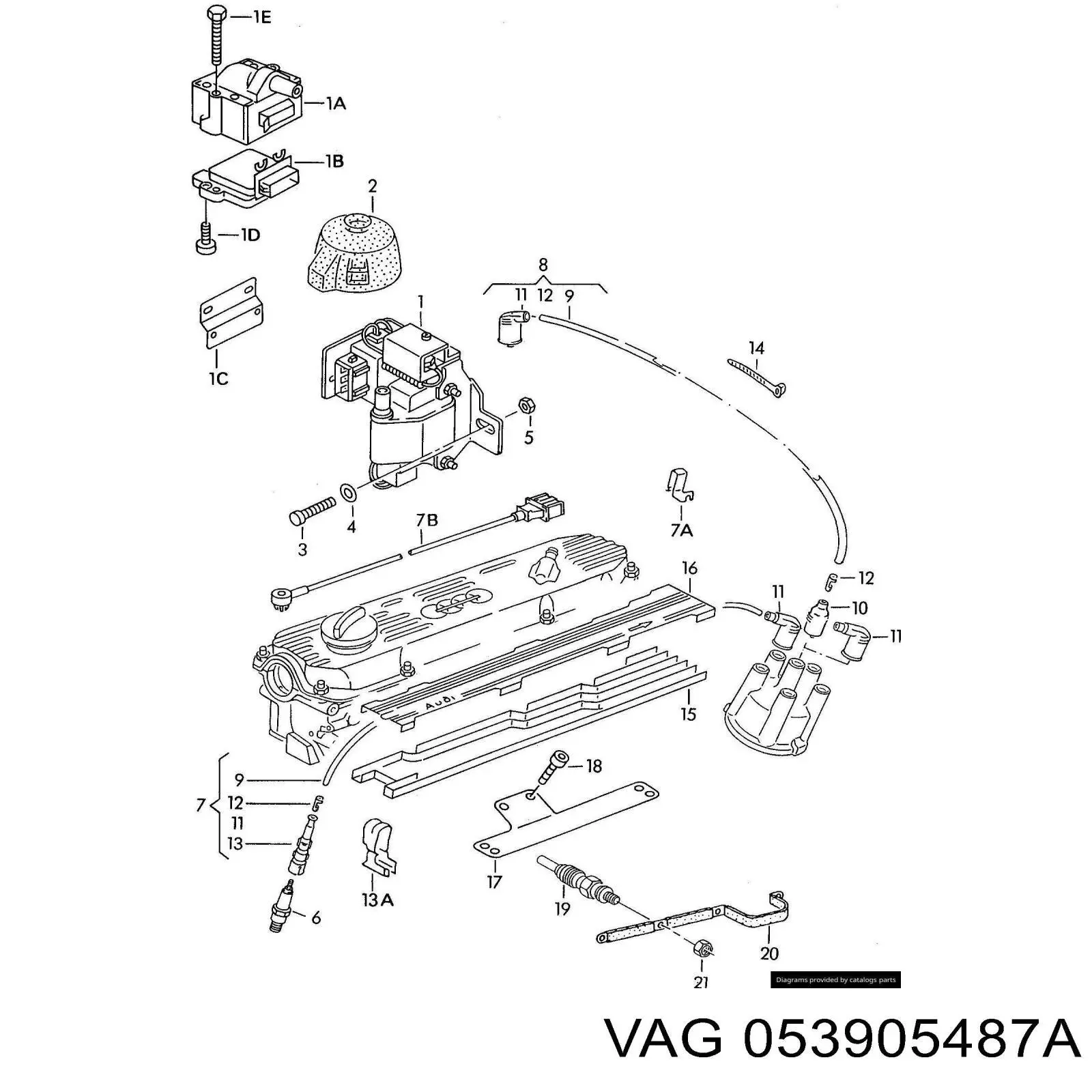  VAG 053905487A preço, a partir de  
