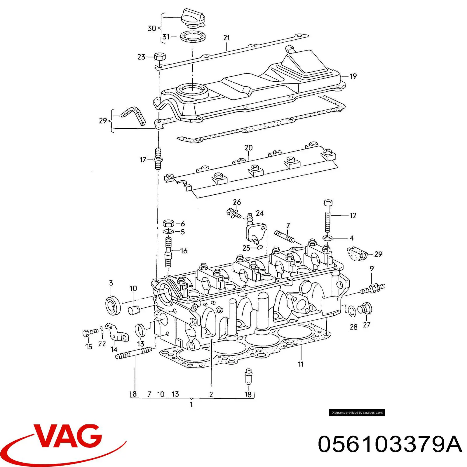  VAG 056103379A preço, a partir de 19,03 USD