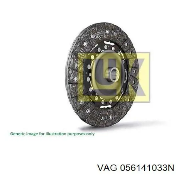 Compre ZBA141031B VAG Disco de embraiagem
