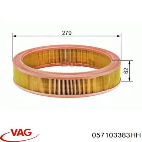 Vedante direito de cabeça de motor (CBC) VAG 057103383HH preço, a partir de 65,45 USD