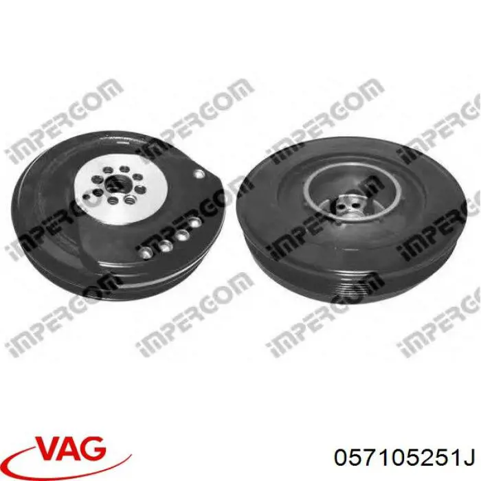 057105251J VAG Polia de cambota