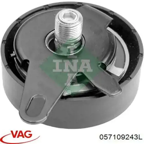 Reguladora de tensão da correia do mecanismo de distribuição de gás VAG 057109243K preço, a partir de 123,67 USD