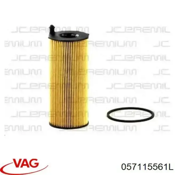 Compre 057115561L VAG Filtro de óleo