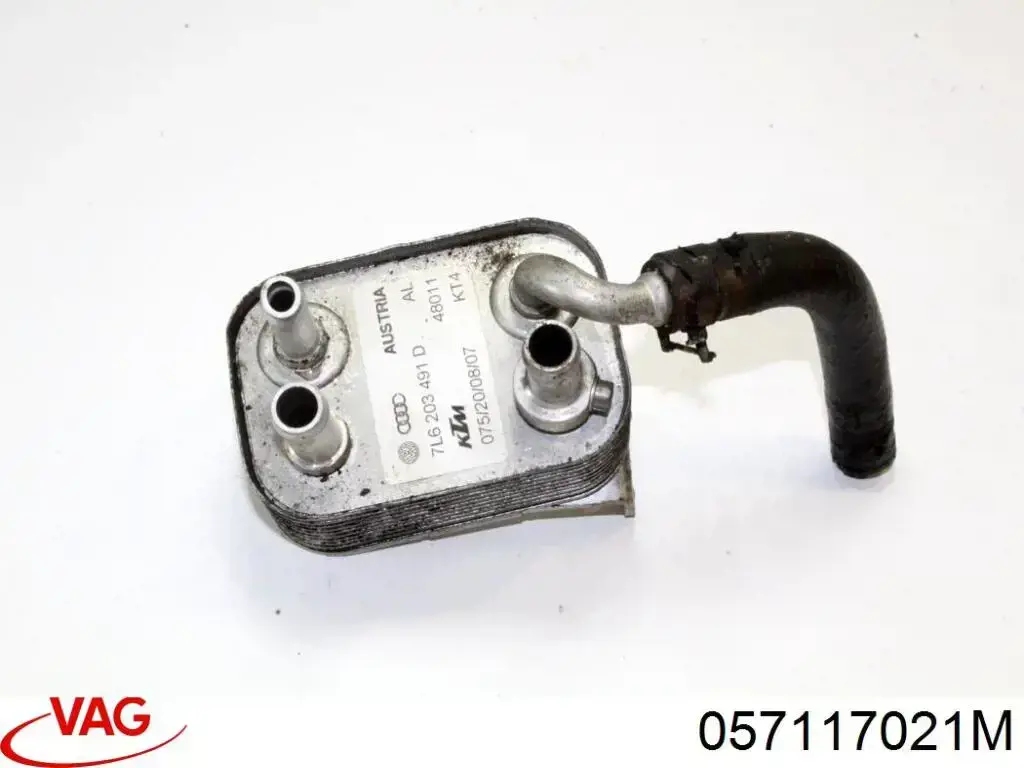 Radiador de óleo VAG 057117021M preço, a partir de 146,42 USD
