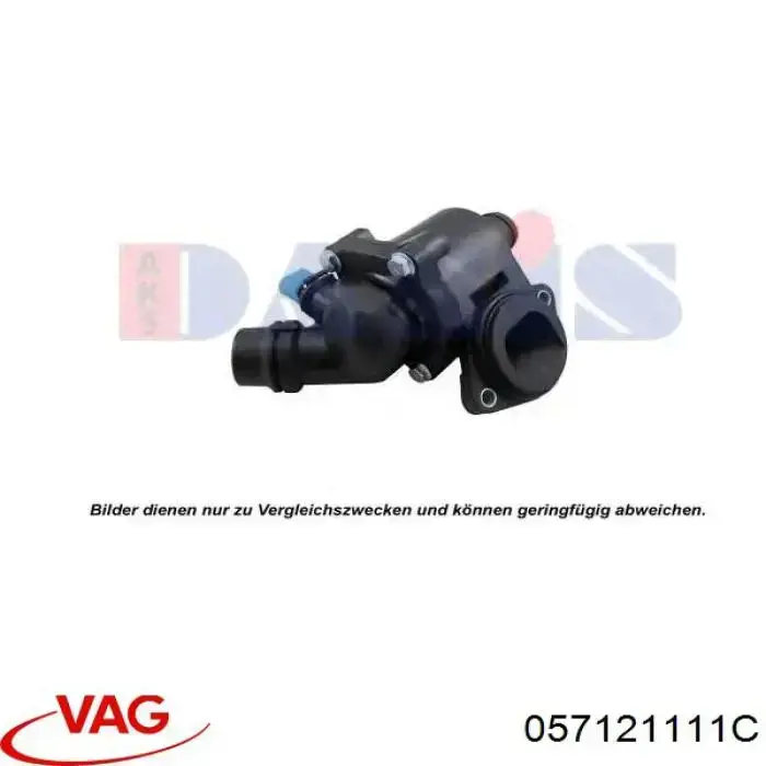 057121111C VAG Caixa do termostato