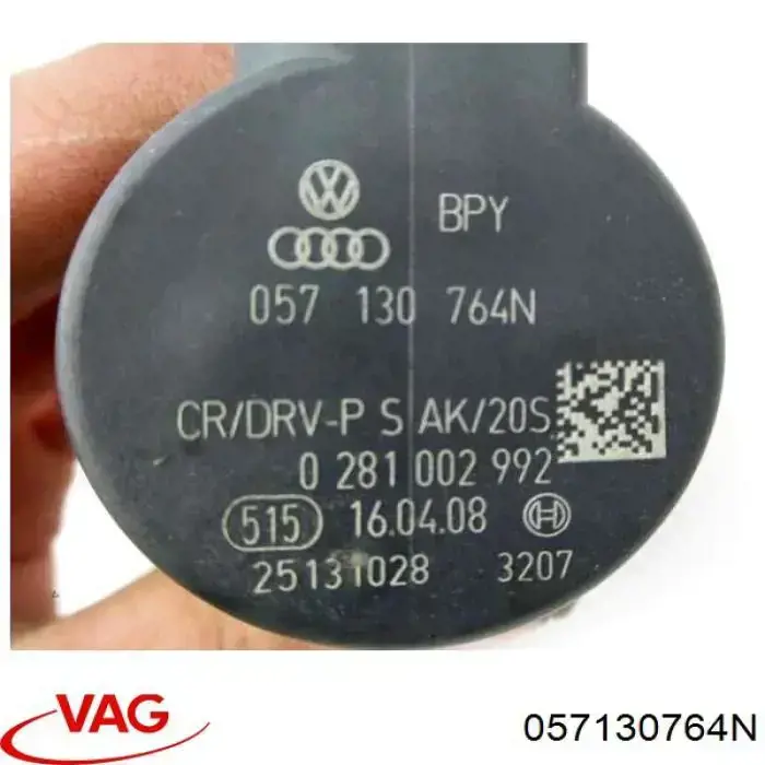 Regulador de pressão de combustível na régua de injectores VAG 057130764N preço, a partir de 172,31 USD