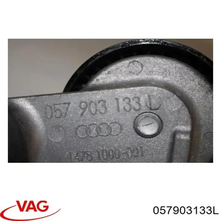 Compre 057903133L VAG Reguladora de tensão da correia de transmissão