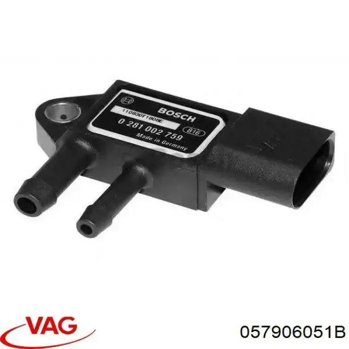 057906051B VAG Sensor de pressão dos gases de escape