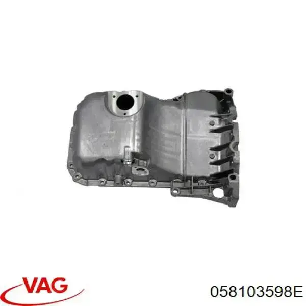 Compre 058103598E VAG Panela de óleo de cárter do motor