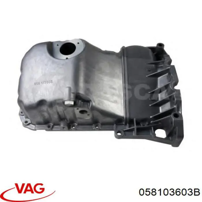 Panela de óleo de cárter do motor VAG 058103603B preço, a partir de 85,69 USD