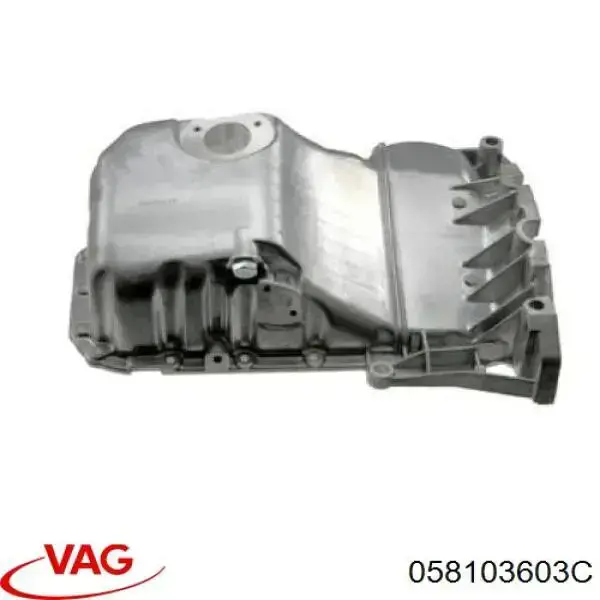 058103603C VAG Panela de óleo de cárter do motor