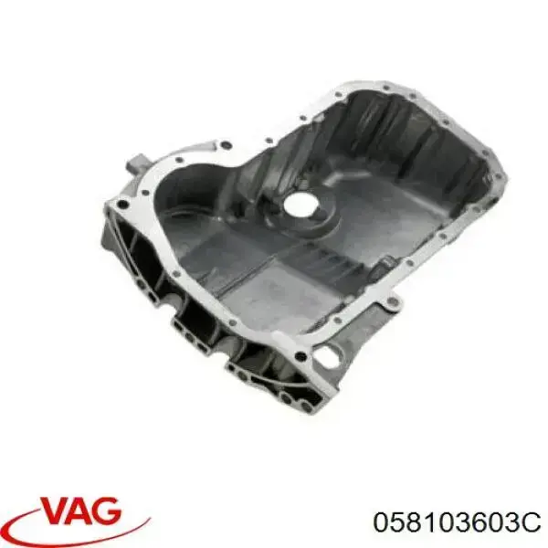 Panela de óleo de cárter do motor VAG 058103603C preço, a partir de 83,28 USD