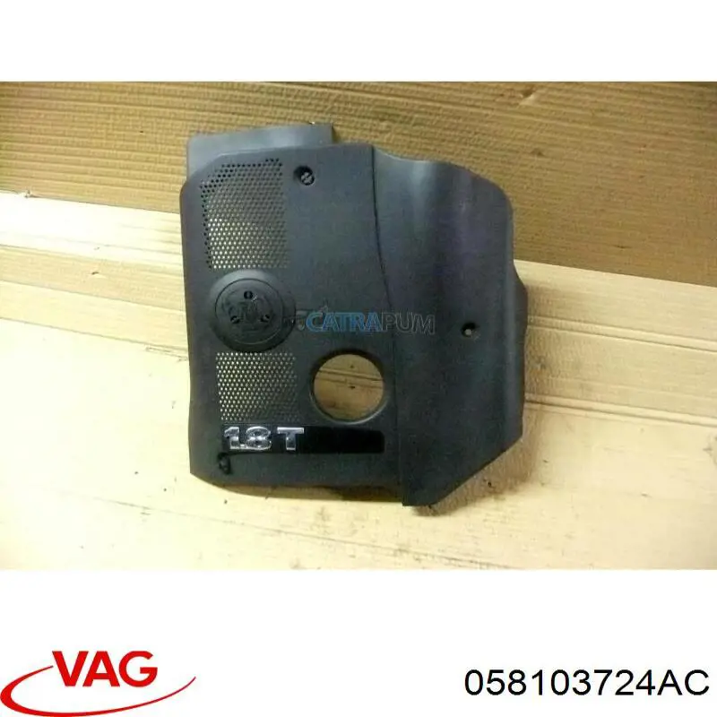 Tampa de motor decorativa VAG 058103724AC preço, a partir de 76,52 USD