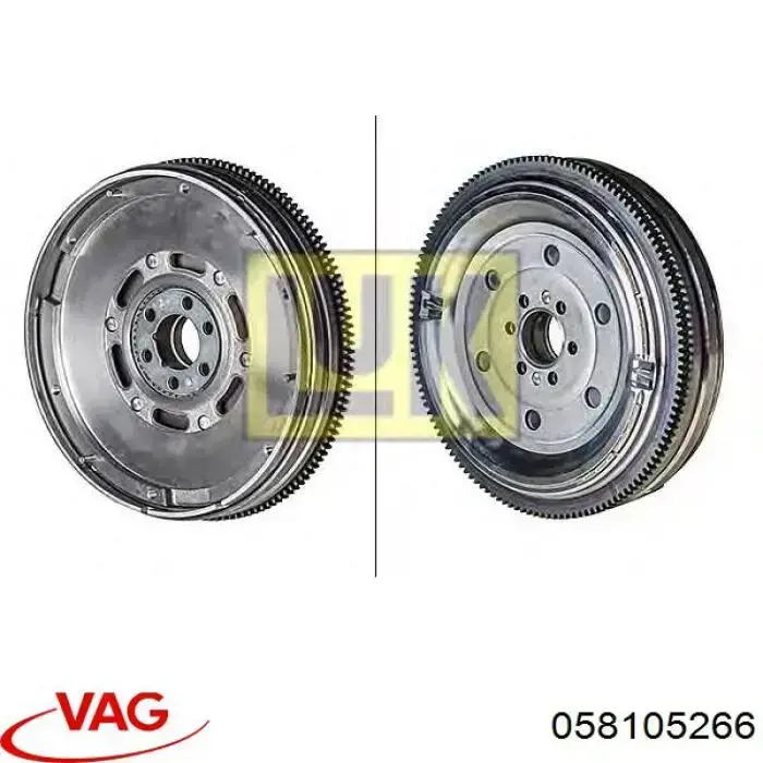 Compre 058105266 VAG Volante de motor