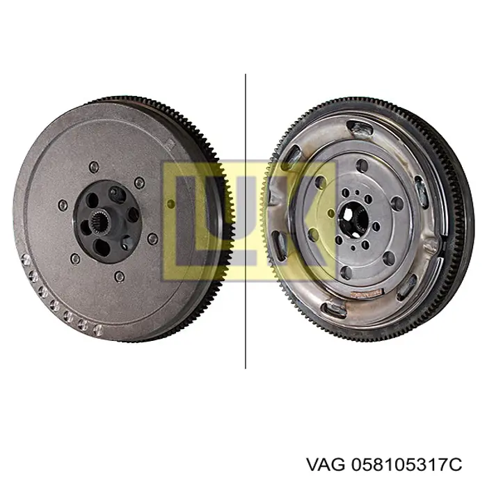 Compre 058105317C VAG Volante de motor
