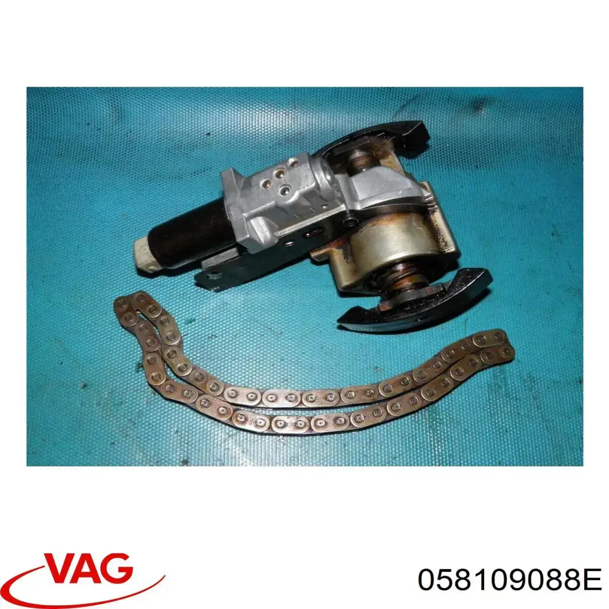 Reguladora de tensão da cadeia do mecanismo de distribuição de gás da árvore de cames VAG 058109088E preço, a partir de 17,76 USD