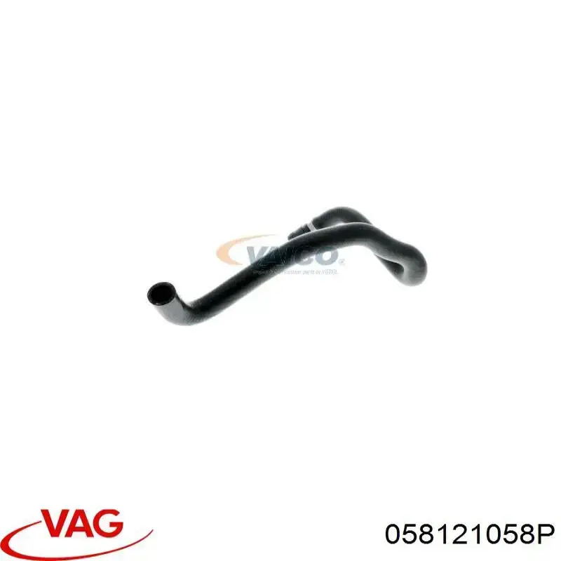 058121058P VAG Mangueira (cano derivado) do sistema de esfriamento