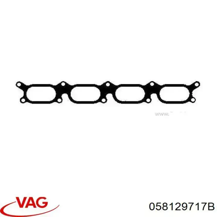 Vedante de tubo coletor de admissão VAG 058129717B preço, a partir de 4,72 USD